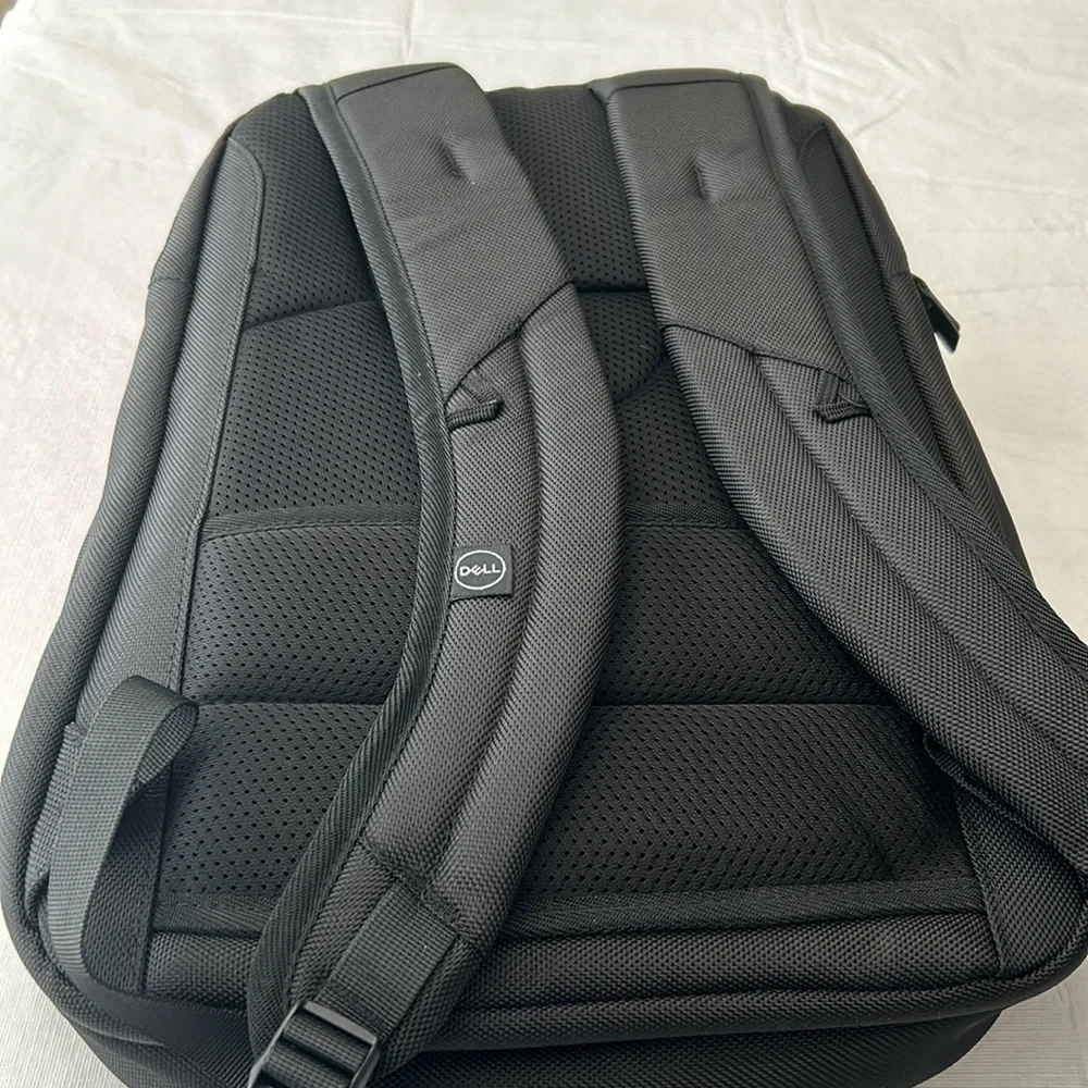 Dell Ecoloop Premier Slim Backpack 15 Laptop Black Polyester Leather PE1520PS